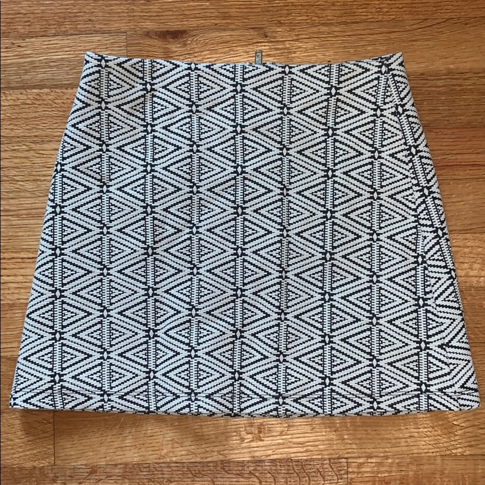 Topshop Aztec print bodycon skirt